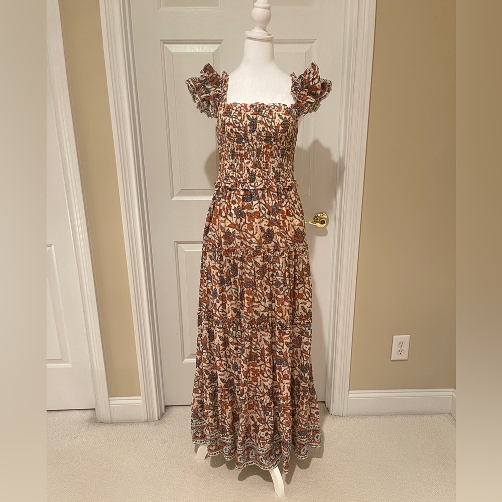 LOVE THE LABEL FLORAL MAXI DRESS